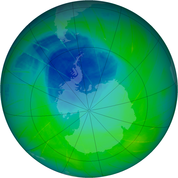 Ozone Map 2009-11-26